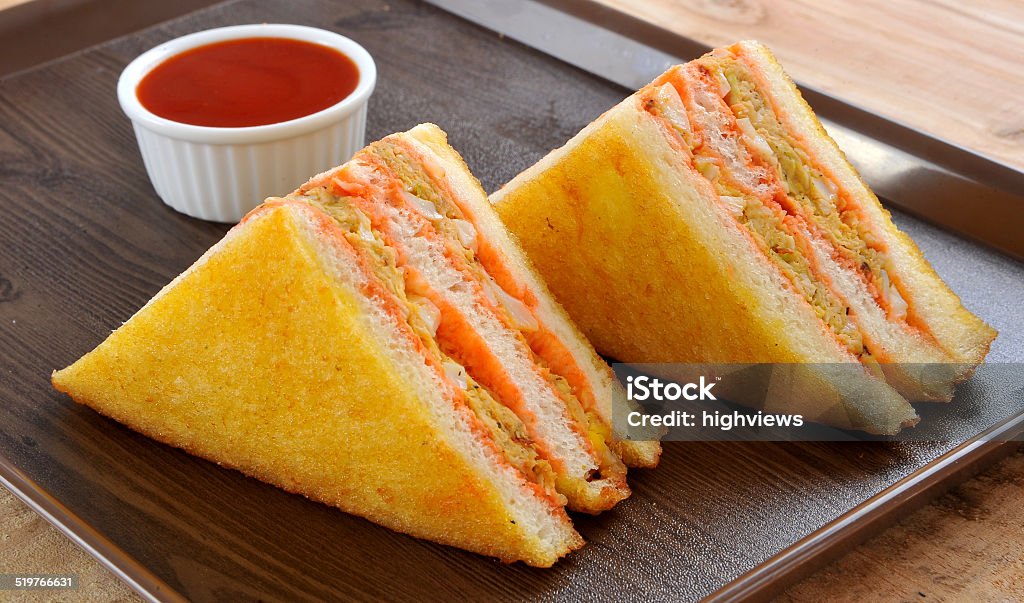 Delicious and fresh club sandwich